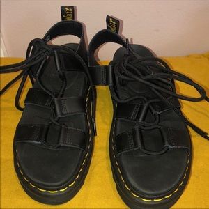 Doc marten lace up sandals